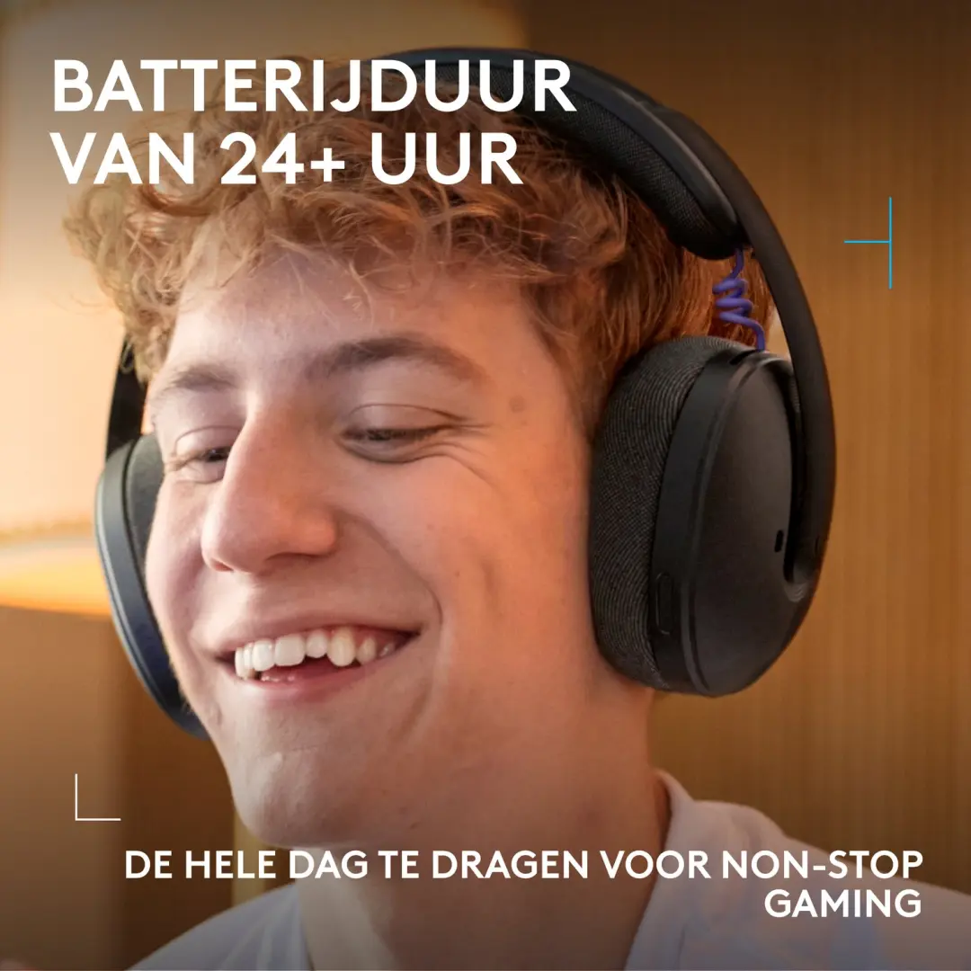 Logitech G325 Lightspeed 981-001524 Gaming Headset - Zwart - afbeelding 3 van 6