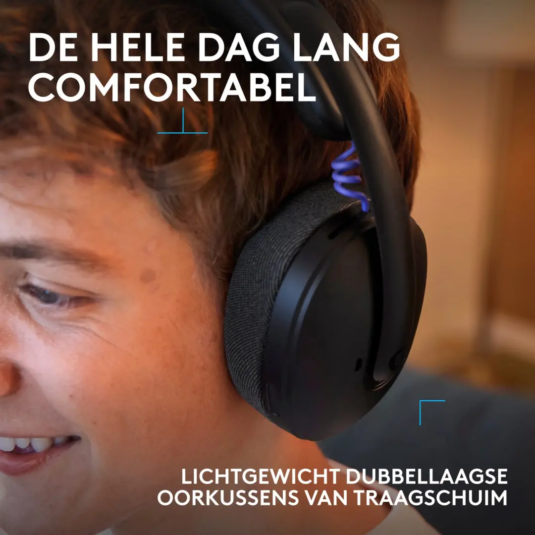 Logitech G325 Lightspeed 981-001524 Gaming Headset - Zwart - afbeelding 5 van 6