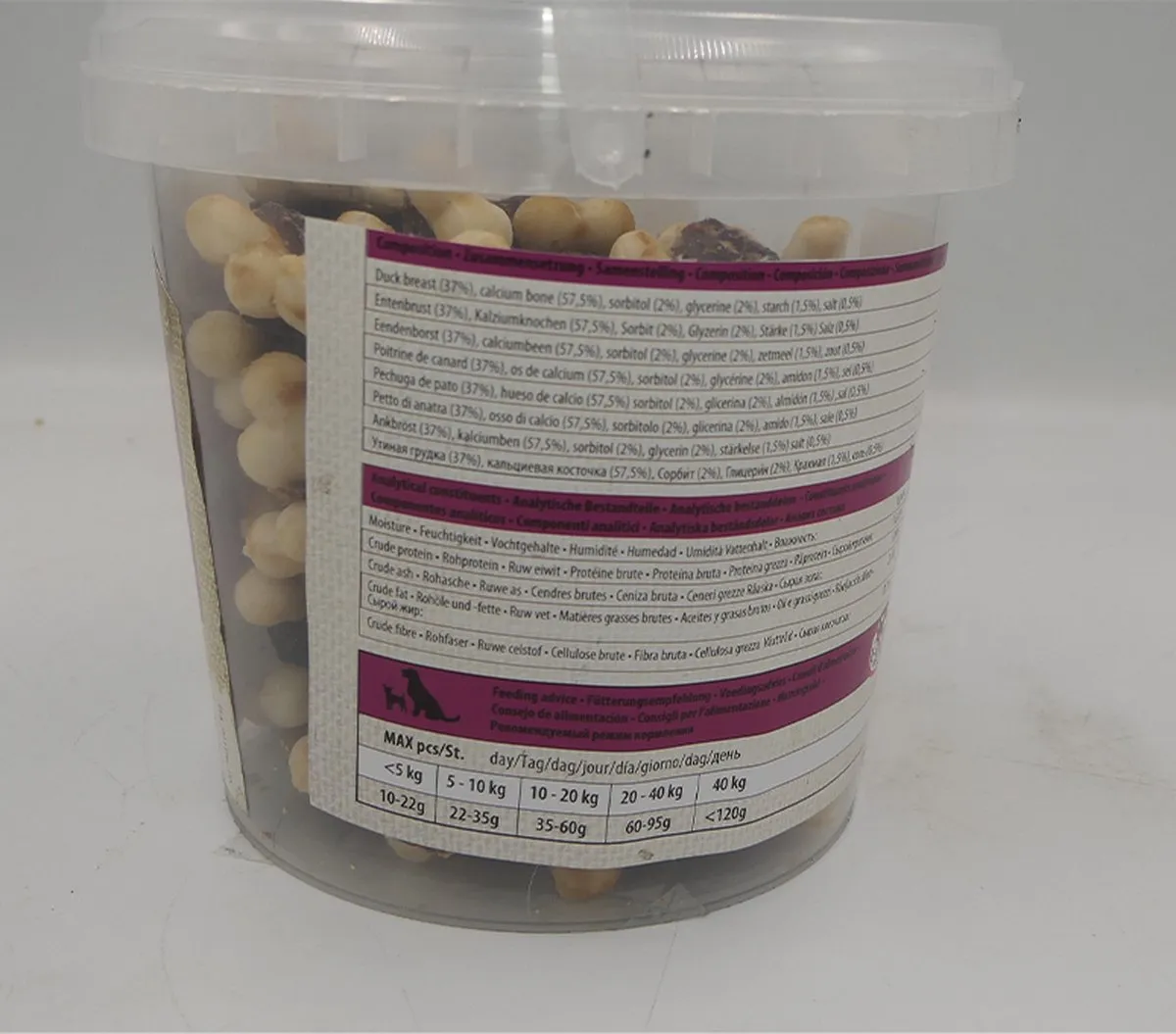 Flamingo Hapki Duck Bones Calcium 400g