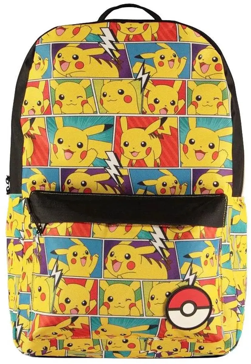 Pokémon Pikachu Rugzak - Allover Print - 8.4 l - afbeelding 6 van 6