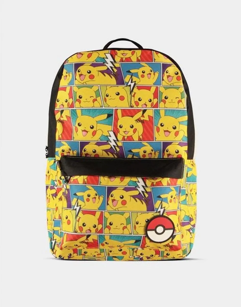 Pokémon Pikachu Rugzak - Allover Print - 8.4 l - afbeelding 5 van 6