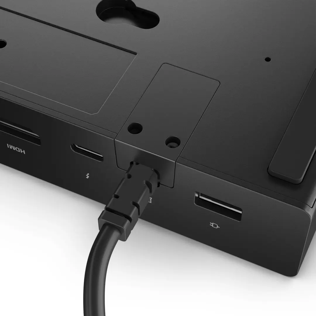 Lenovo ThinkPad Thunderbolt 4 Dock Gen 2 40BG0135EU - Zwart - afbeelding 3 van 5