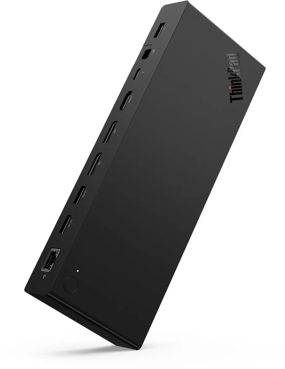 Lenovo ThinkPad Thunderbolt 4 Dock Gen 2 40BG0135EU - Zwart - afbeelding 5 van 5