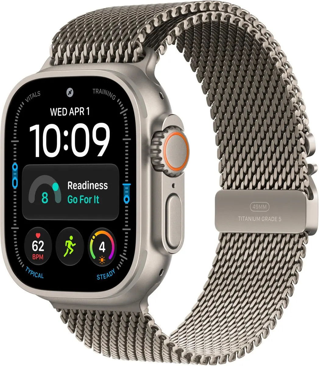 Apple Milanese Loop Bandje MK0D4ZM/A - 49 mm - Titanium M - afbeelding 3 van 6