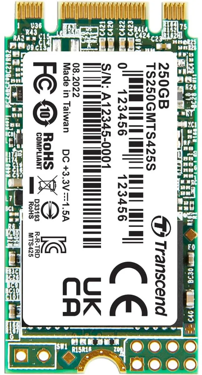 Transcend 425S TS250GMTS425S M.2 SSD