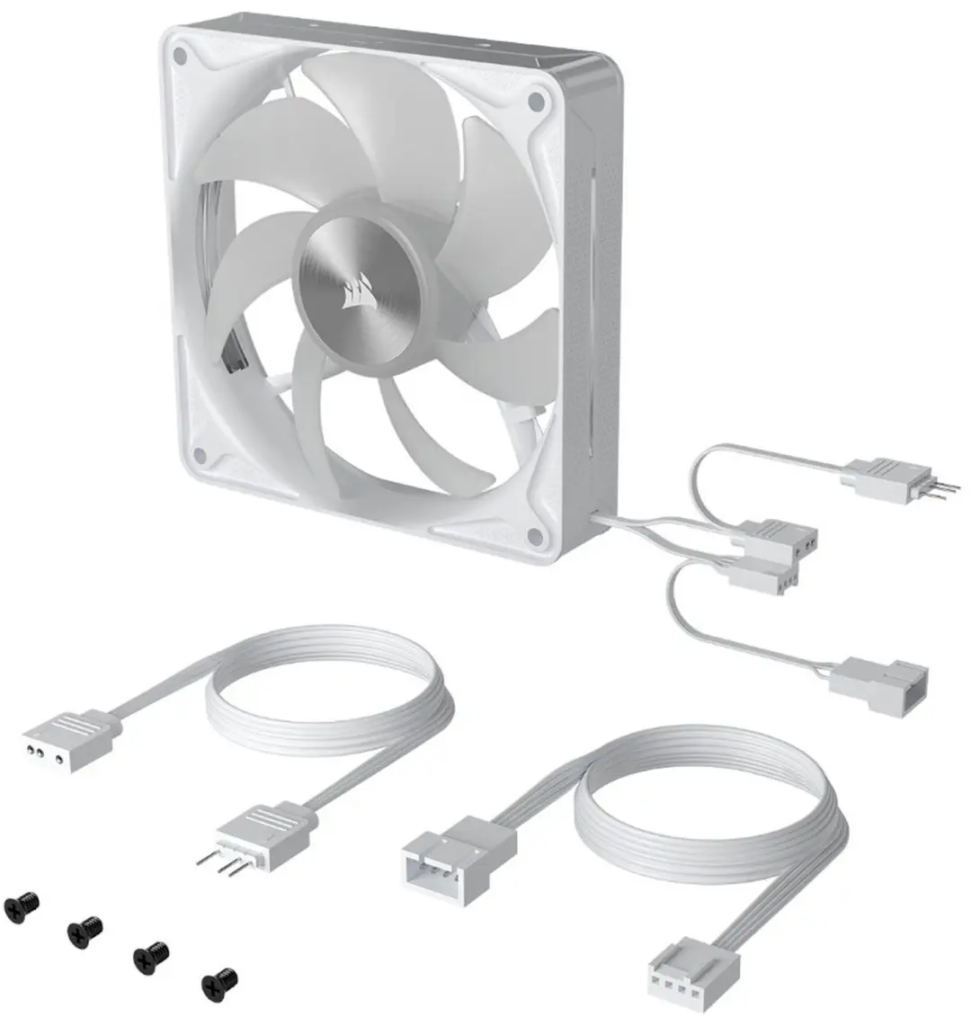 Corsair RS120 II ARGB Ventilator CO-9051070-WW - Wit - afbeelding 3 van 6