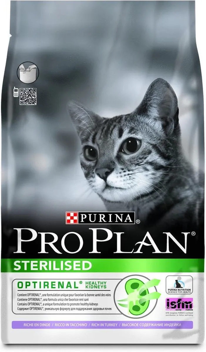 Pro Plan Adulterilised Kattenvoer Kalkoen 3kg
