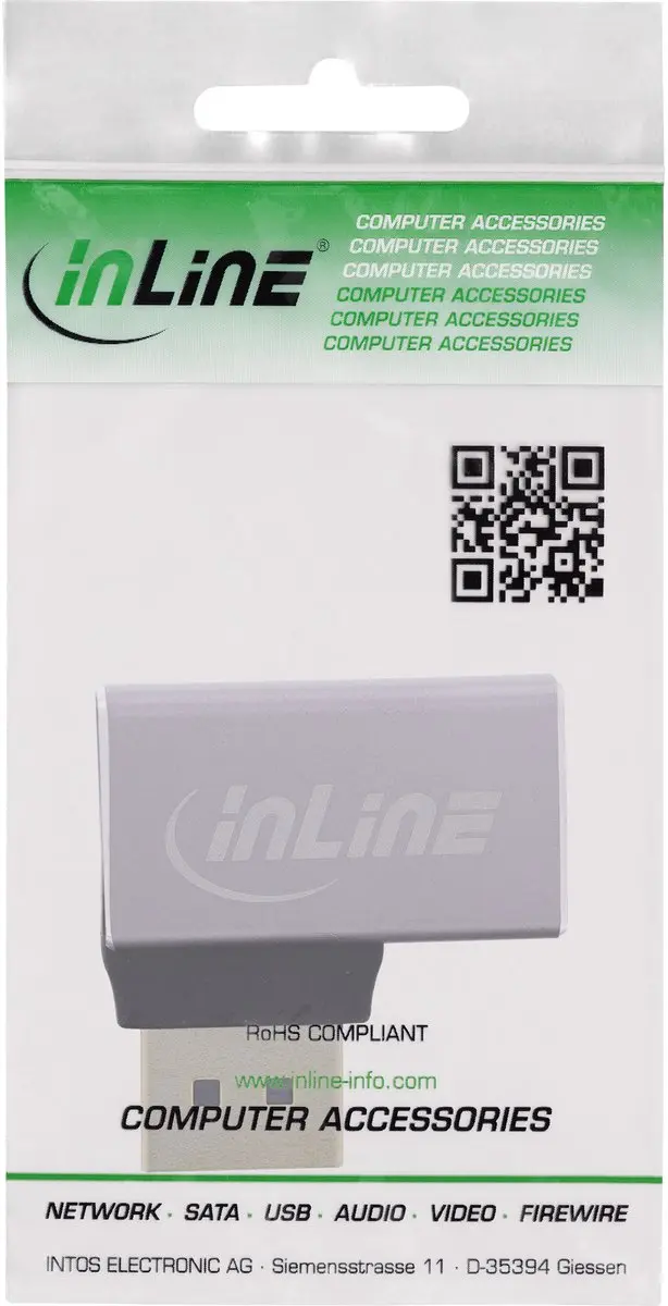 InLine DisplayPort 1.4 Adapter 17291E - 8K - afbeelding 2 van 3