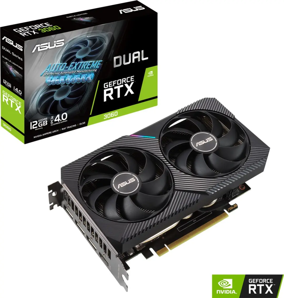 ASUS Dual GeForce RTX 3060 V2 Videokaart