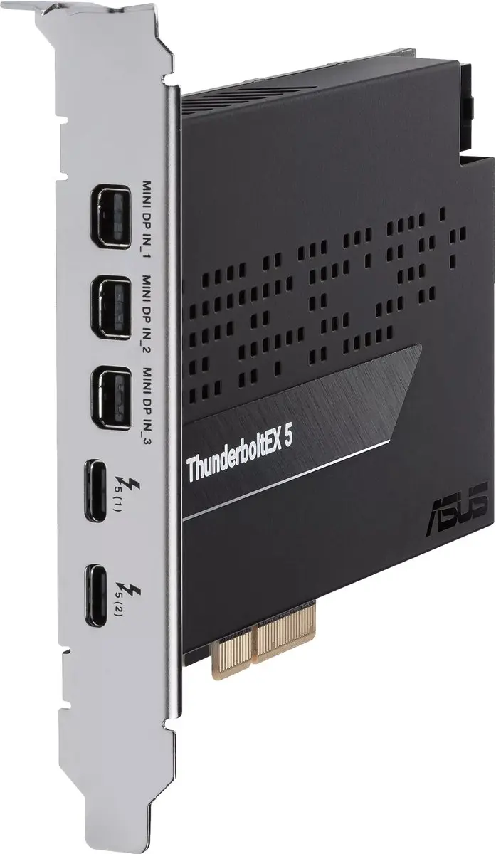 ASUS ThunderboltEX 5 90MC0E50-M0AAY0 Interfacekaart - Zwart - afbeelding 6 van 6