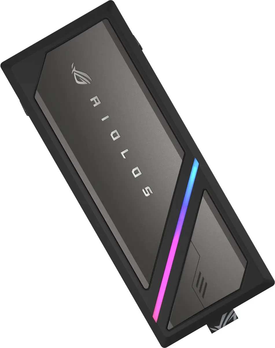 ASUS ROG Strix Aiolos M.2 SSD-behuizing 90DD02U0-MA9000 - Zwart - afbeelding 6 van 6