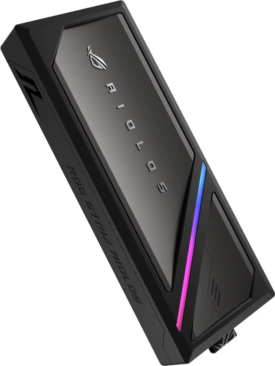 ASUS ROG Strix Aiolos M.2 SSD-behuizing 90DD02U0-MA9000 - Zwart - afbeelding 5 van 6