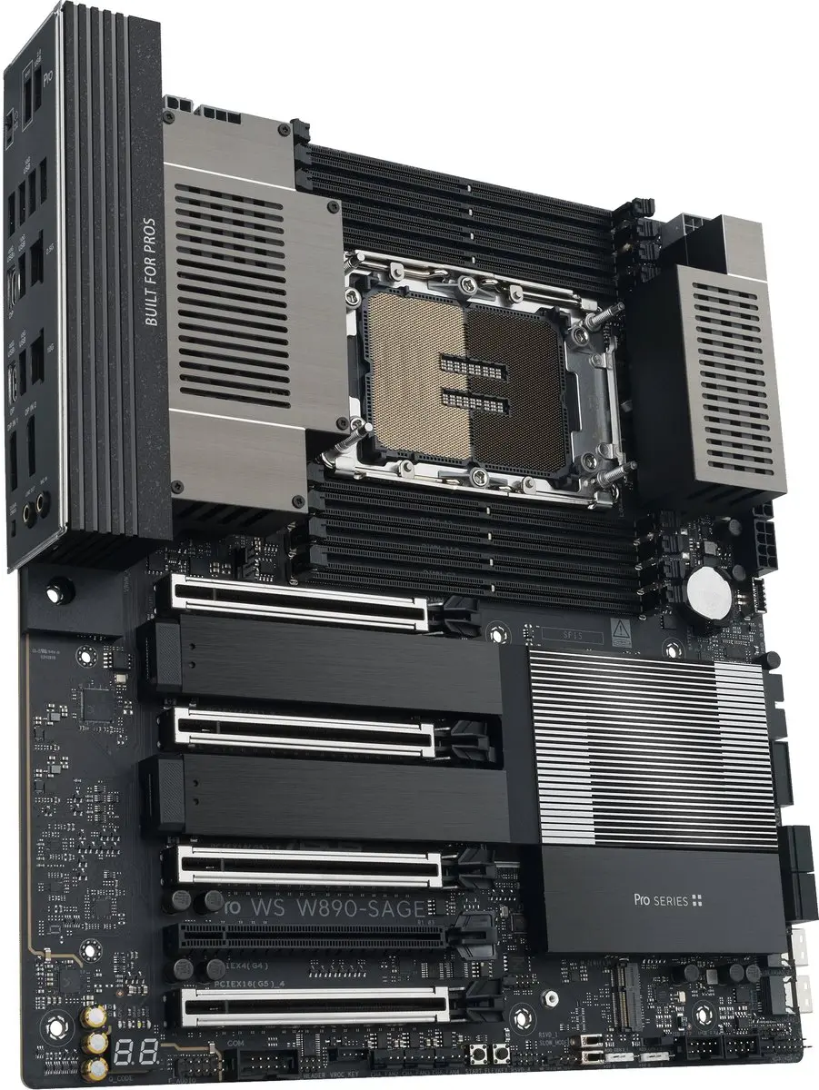 ASUS PRO WS W890-SAGE 90MB1MW0-M0EAY0 - Zwart - afbeelding 5 van 6