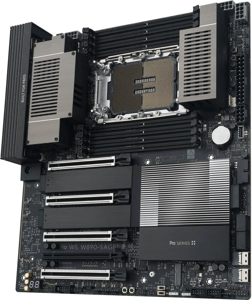 ASUS PRO WS W890-SAGE 90MB1MW0-M0EAY0 - Zwart - afbeelding 3 van 6