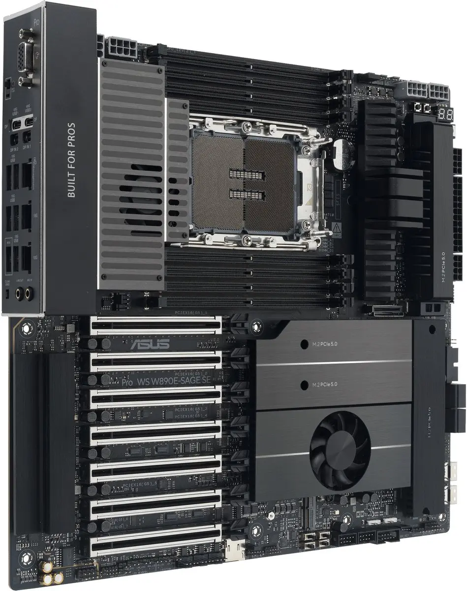 ASUS Pro WS W890E-SAGE SE 90MB1LH0-M0EAY0 - Zwart - afbeelding 4 van 6