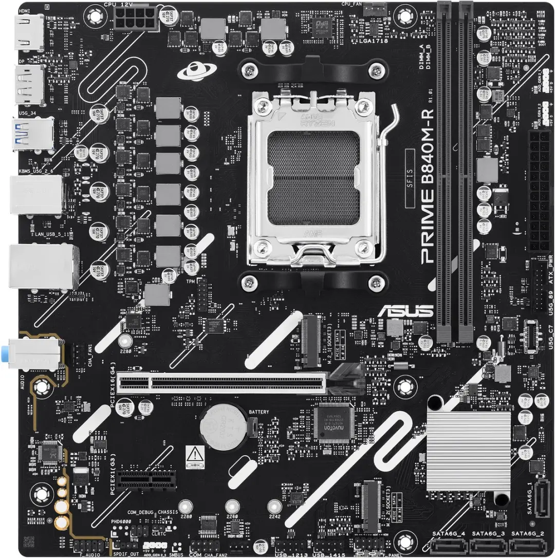 ASUS PRIME B840M-R Moederbord
