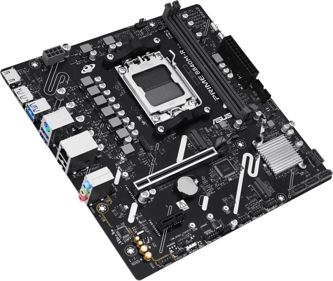 ASUS PRIME B840M-R Moederbord - AMD B840 Socket AM5 Micro ATX - afbeelding 6 van 6