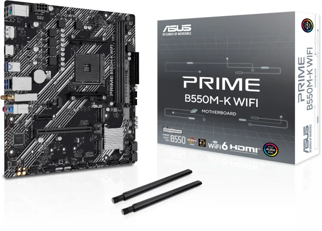 ASUS PRIME B550M-K WIFI moederbord - afbeelding 5 van 6