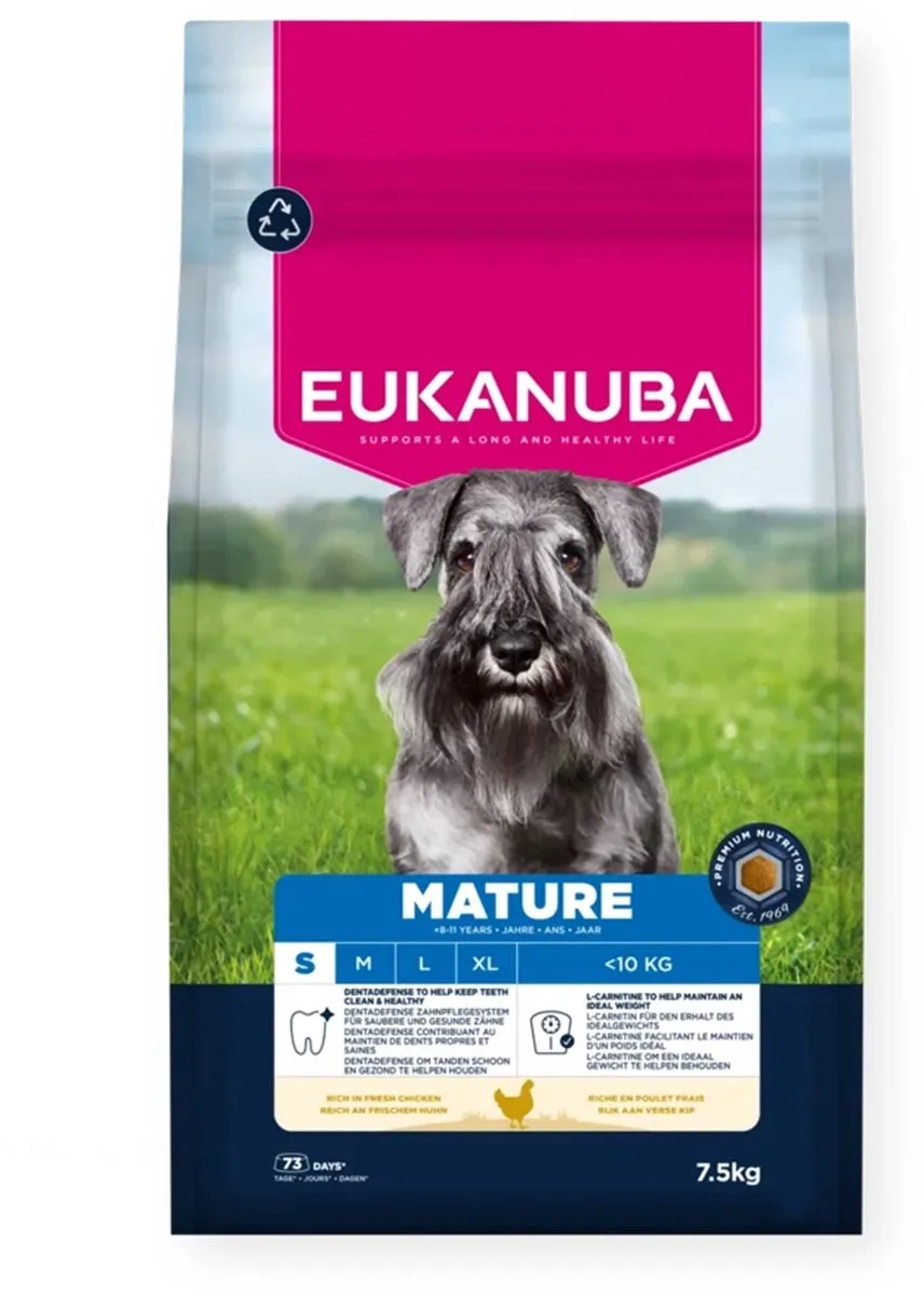 Eukanuba Life Care Dog Mature Small Kip - 7,5 kg