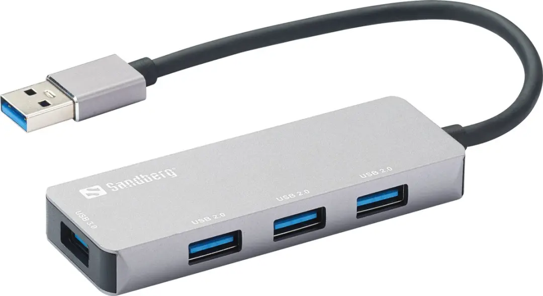 Sandberg 333-67 USB-A Hub 1xUSB3.0+3x2.0