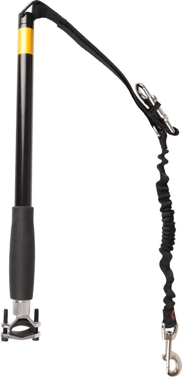 Flamingo Hondenfietsbeugel Lance 60cm - Zwart