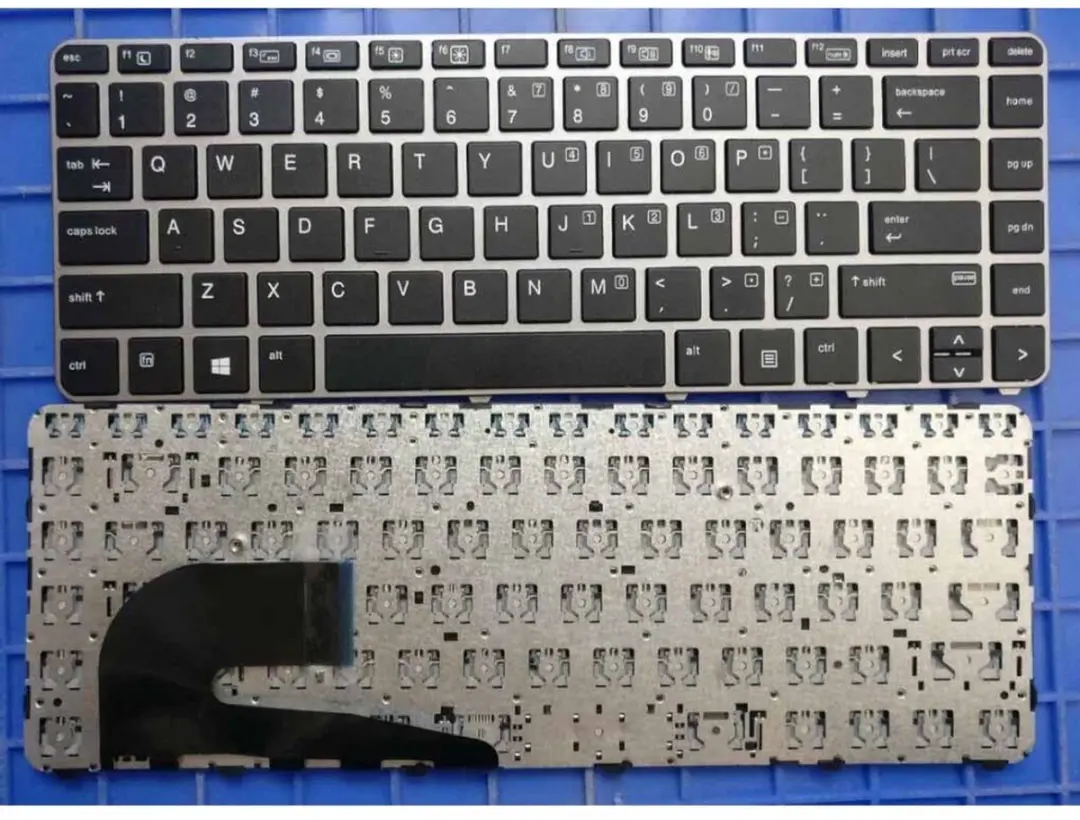 Notebook keyboard for HP EliteBook 745 G3 745 G4 840 G3 840 G4 with silver frame