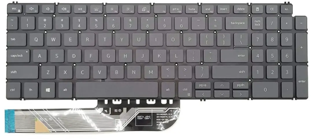 Notebook keyboard for DELL Inspiron 15 7500 5501 5502 with backlit