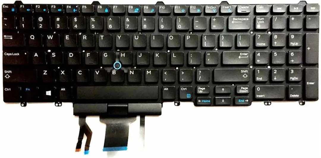 Notebook keyboard for Dell Latitude E5550 E5570 Precision 3510 M3510 7510 with b