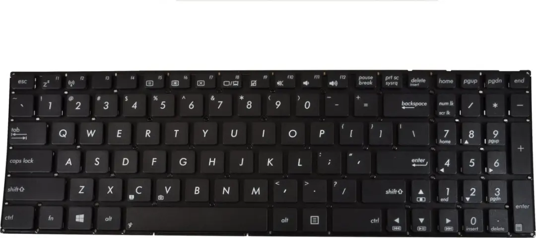 Notebook keyboard for ASUS X501A X501U without frame