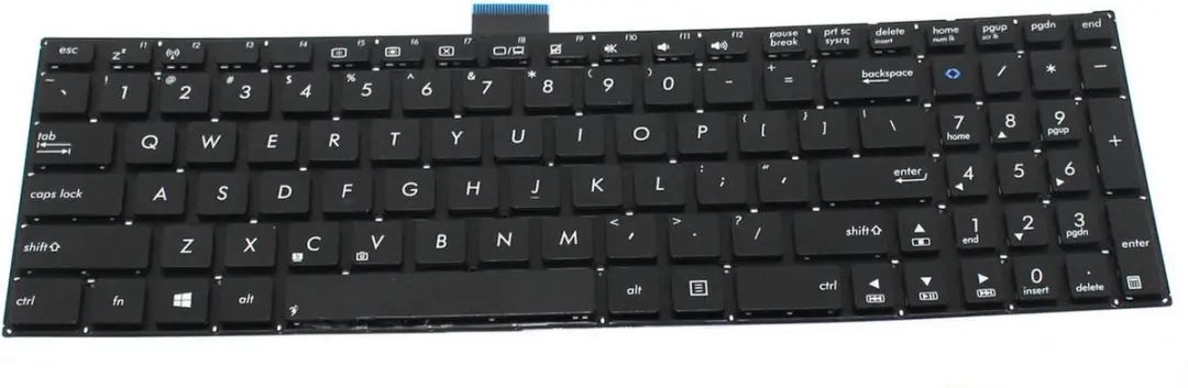Notebook keyboard for Asus X502C X502CC X502CA without frame black