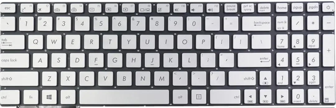 Notebook keyboard for ASUS G551 N551J G58VW GL551JM G551J with backlit