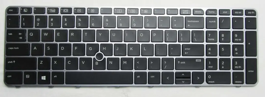 Notebook keyboard for HP EliteBook 850 G3 850 G4 with pointer frame OEM