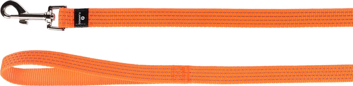 Flamingo Len Looplijn Oranje 100cm