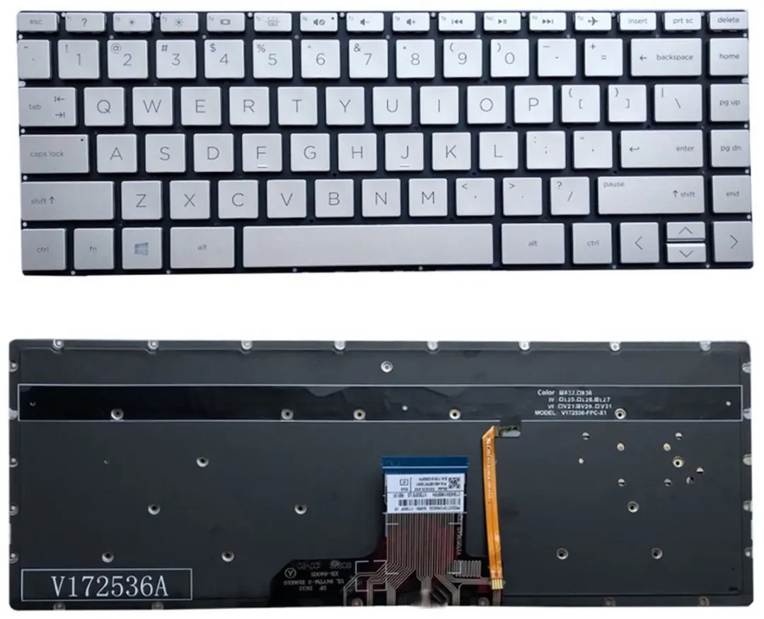 Notebook keyboard for HP Spectre X360 13- AG 13-AE with backlit
