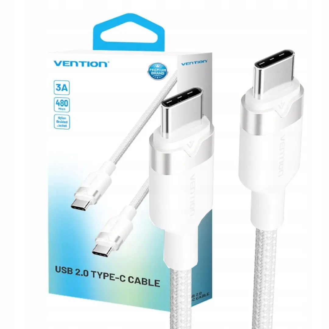 Vention USB-C naar USB-C kabel TRDWF 60W 1m