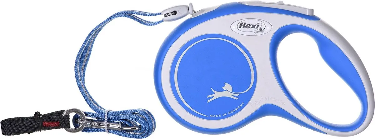 Flexi New Comfort Koord S 5m 12kg - Blauw