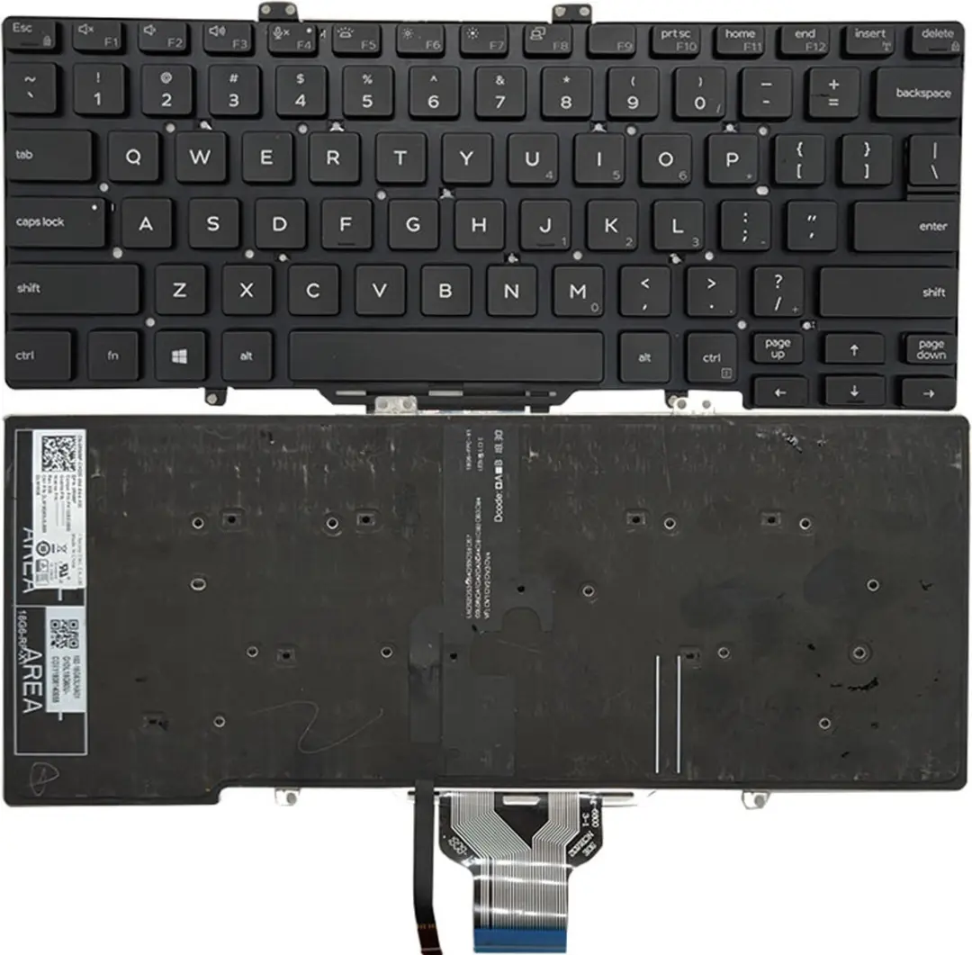 Notebook keyboard for Dell Latitude L3400 5400 7400 5410 with backlit