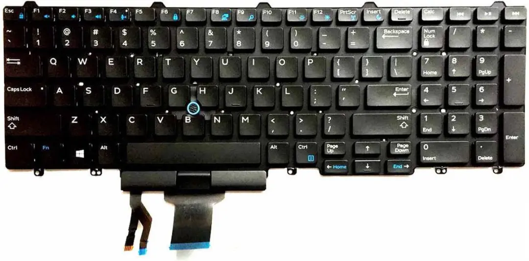 Notebook keyboard for Dell Latitude E5550 E5570 Precision 3510 M3510 7510 with p