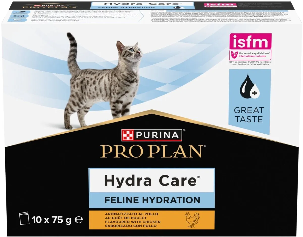 Pro Plan Feline Hydra Care Kattenvoer - 10x75g