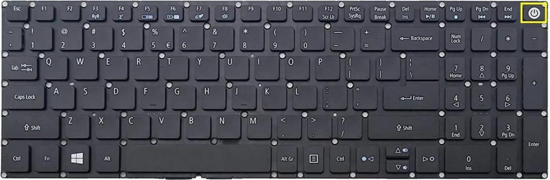Notebook keyboard for Acer Aspire 3 A315-21 A315-21G A315-31 A315-32 without bac