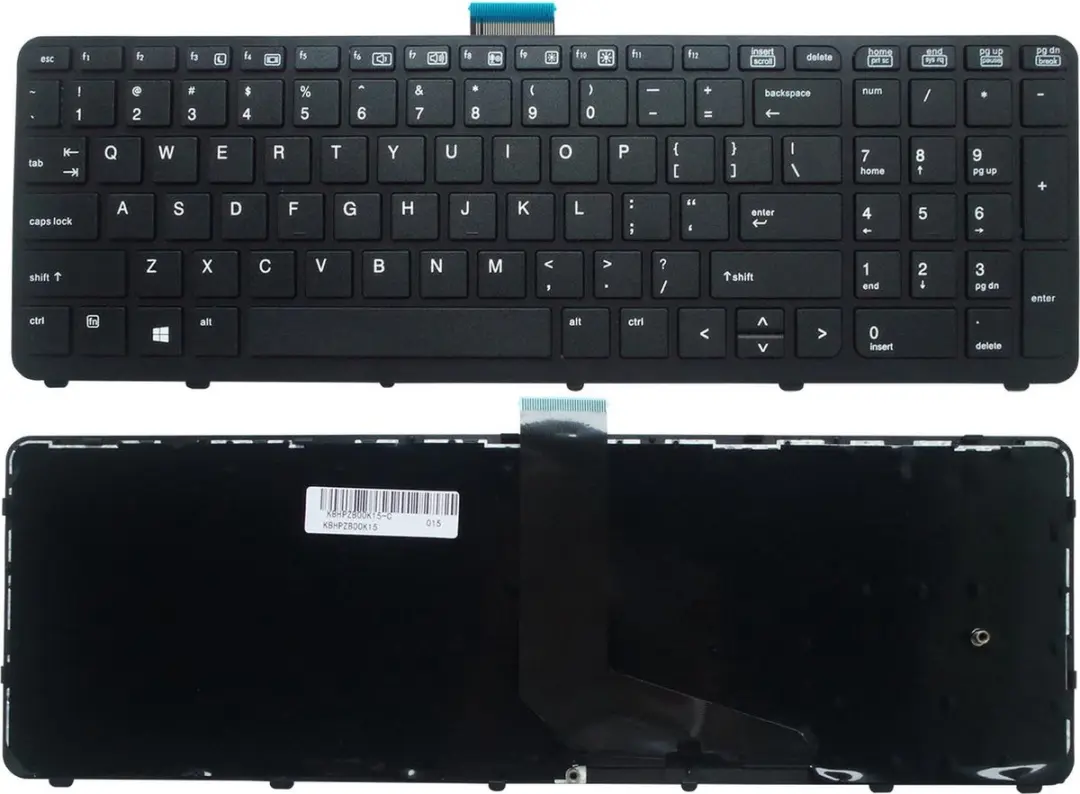 Notebook keyboard for HP Zbook 15 G1 15 G2 17 G1 17 G2 without backlit pointstic