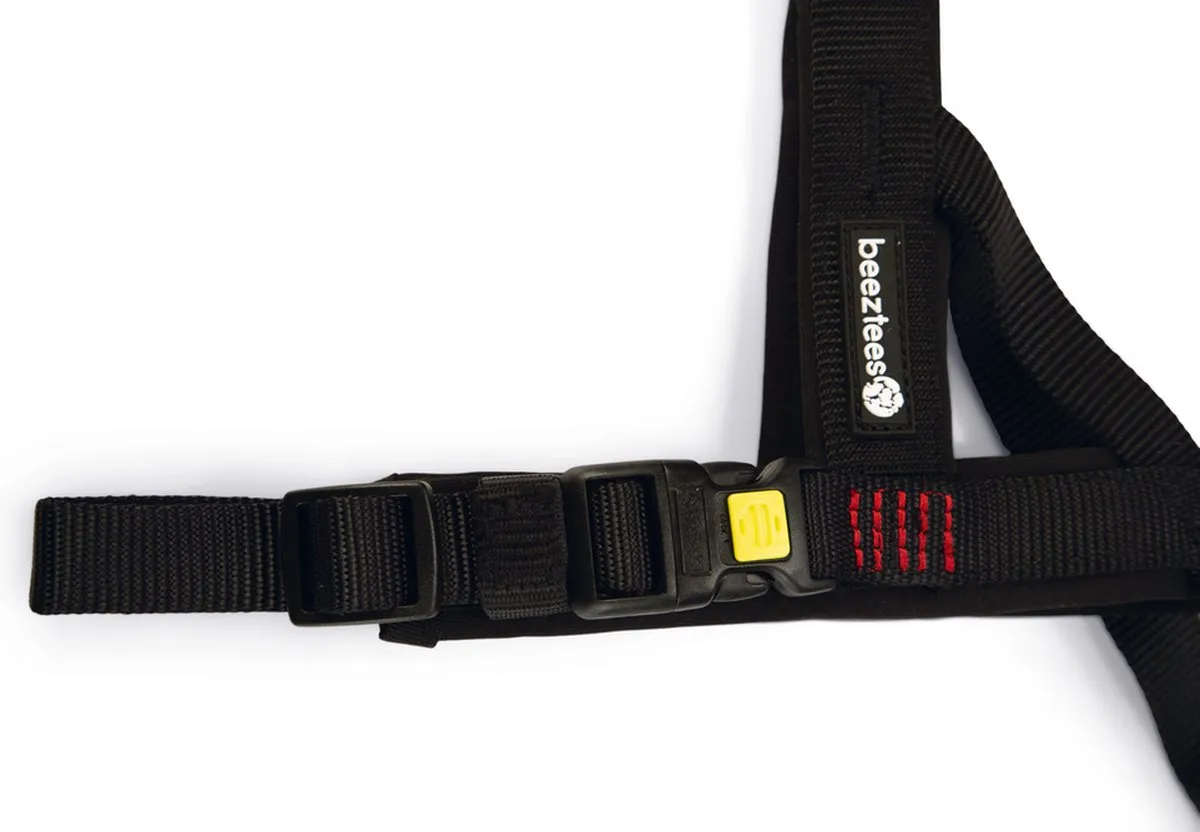 Beeztees Parinca Comfort Hondentuig - Zwart 62-74cm