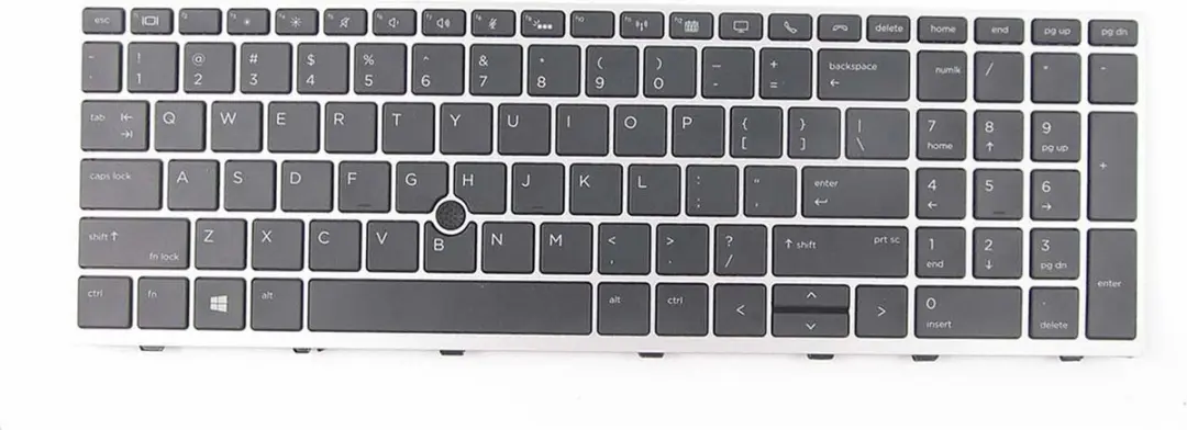 Notebook keyboard for HP EliteBook 755 850 G5 G6 with pointstick backlit Assembl
