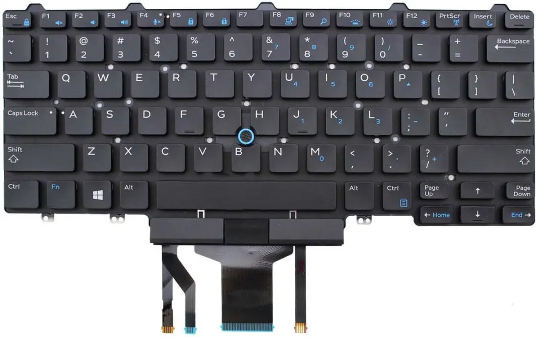Notebook keyboard for Dell Latitude E5450 E5470 E7450 Backlit without Frame