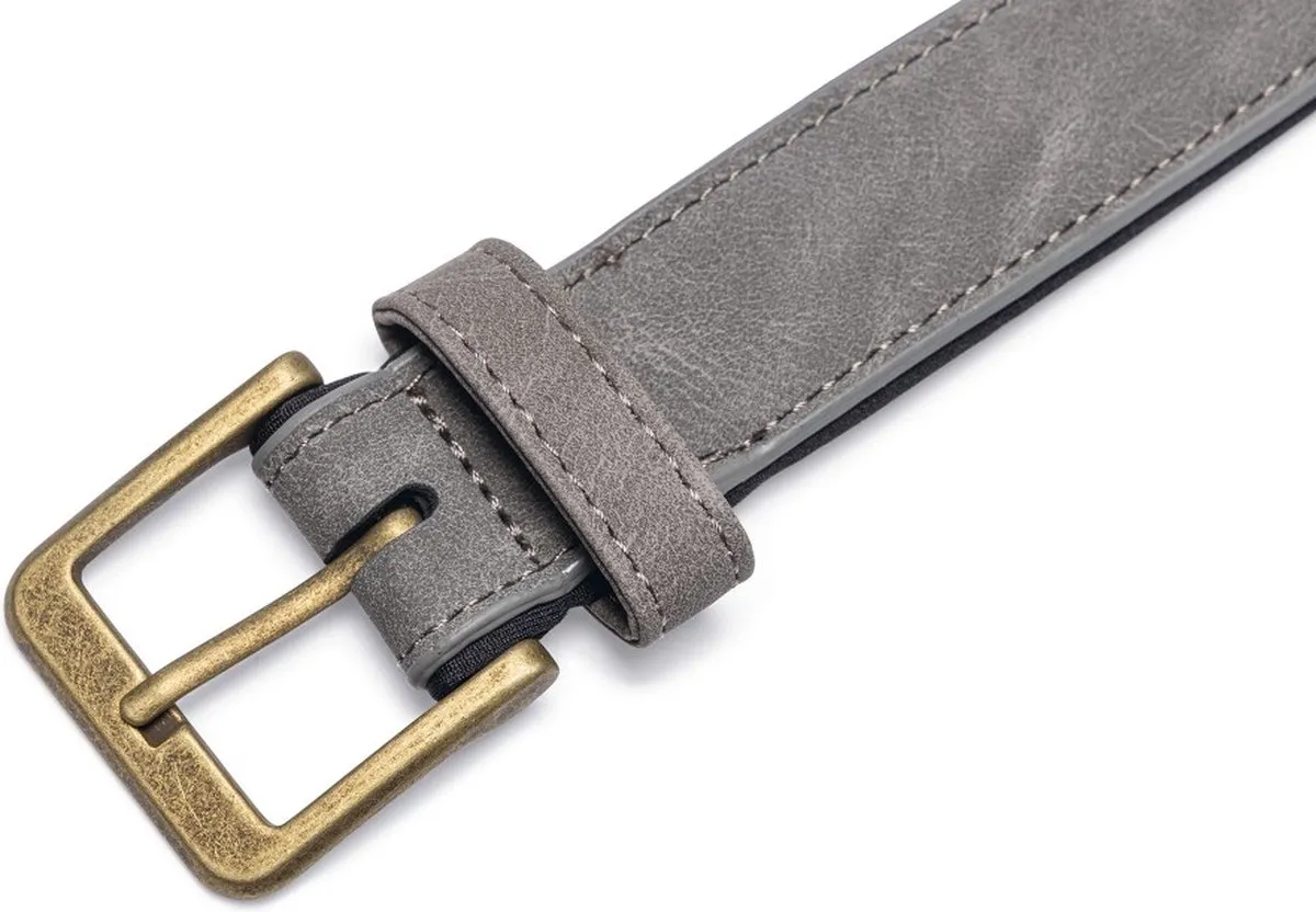 Beeztees Balacron Ax Halsband Hond Grijs - 52-62cm x 30mm