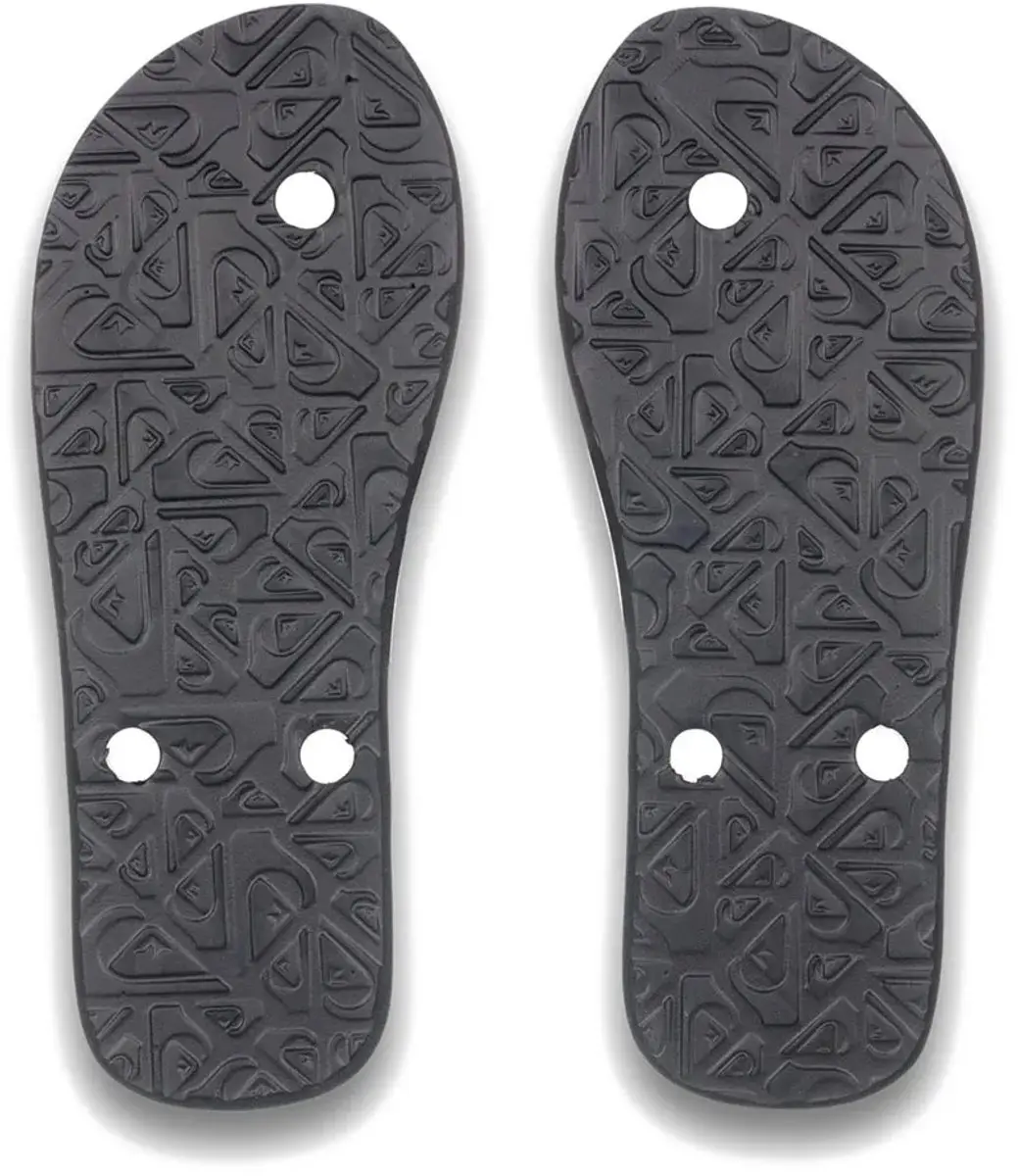 Quiksilver Molokai Core Slippers - Black/Rasta - afbeelding 2 van 4