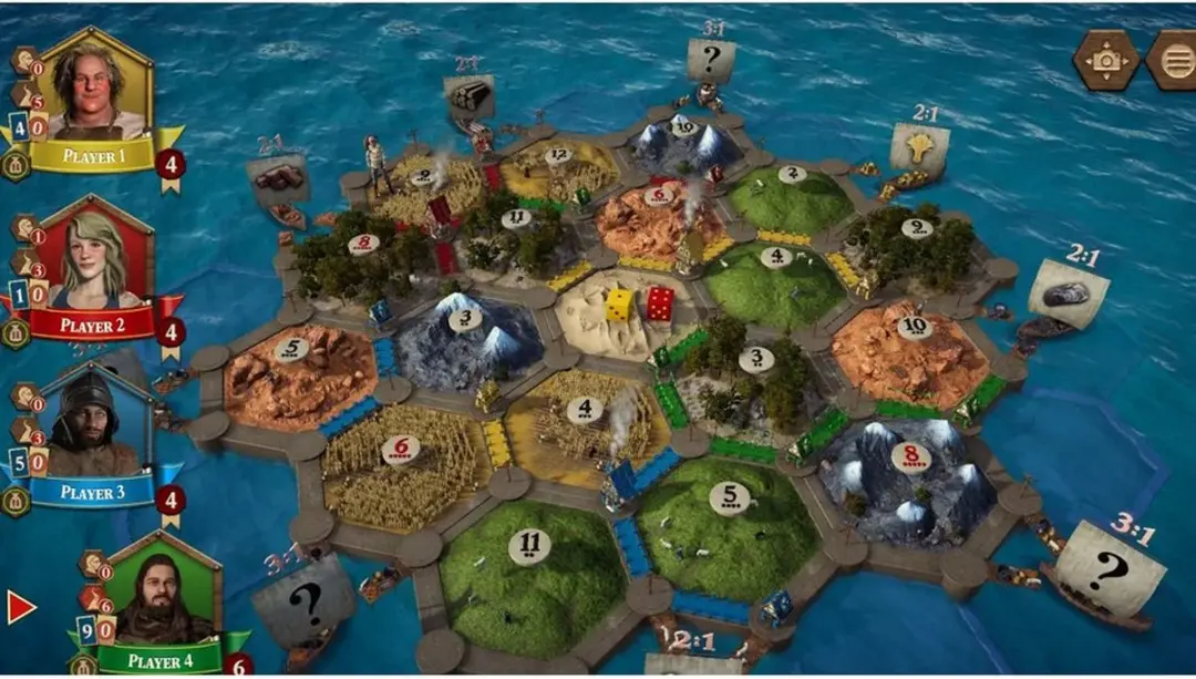 Catan Super Deluxe Console Edition - PS4 - afbeelding 2 van 6
