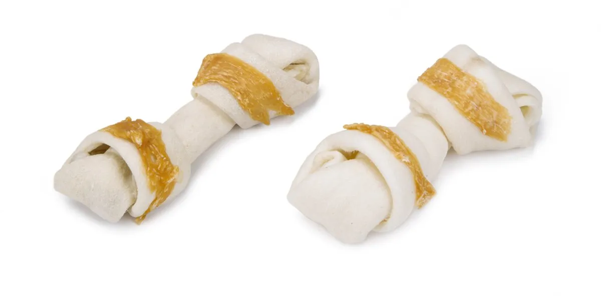Beeztees Culinair Kauwknoop Kip - 3 Stuks