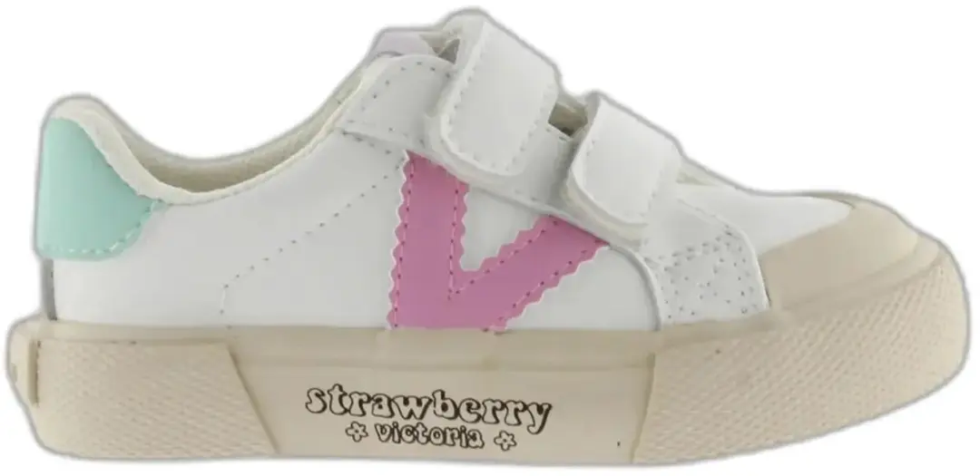 Baby leren look sneakers Victoria