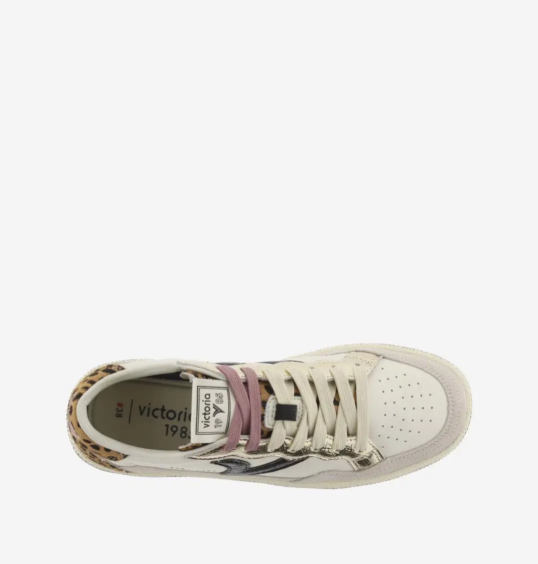 Victoria Smash-Dieren Sneakers - Wit - afbeelding 2 van 6